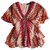Antik Batik Blusa de seda Rosa  ref.138667