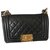 Chanel Boy Quilted Small Flap Le Black/Gold Calfskin Leather Shoulder Bag Lambskin  ref.138688