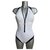 Seafolly block party Polyester Blanc  ref.138766