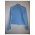Ikks Blaue Kurze Jeansjacke Baumwolle Größe 44 Hellblau - Ansicht 11