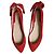 Ballerine Carven Red Bow Tie
