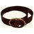Chanel Logo Belt Black Leather  ref.138804