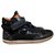 Comptoir Des Cotonniers sneaker "crescente" di cotone Nero Pelle  ref.138831