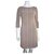 Diane Von Furstenberg Sarita Acorn Guipure Lace dress Brown Beige Cotton Lyocell  ref.138883