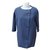Balenciaga Manteaux, Vêtements d'extérieur Soie Laine Bleu  ref.138933