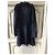 Set giacca e gonna in pizzo blu navy Paule Ka - vista 3
