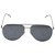 Gafas de sol tipo aviador con lentes de sol Dior. Gris Metal  ref.138945