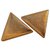 Yves Saint Laurent ORECCHINI GRAFICI D'oro Placcato in oro  ref.138954