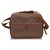 Burberry Brown Coated Canvas Travel Bag Leather Cloth Cloth  ref.139026