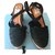 Lanvin sandal Black Cotton  ref.139075
