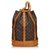 Louis Vuitton Brown Monogram Randonnee GM Leather Cloth  ref.139229