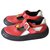 Autre Marque Red leather baby sandals DDP size 31  ref.139257