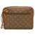 Louis Vuitton saco de embreagem Lona  ref.139272
