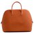 Hermès Bolide bag 45 travel bag in calf leather cognac bull  ref.139307