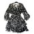 Iro CLASH DRESS Zebra print Viscose  ref.119763