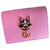 Gucci Carteira de cartão rosa com patch Bosco Couro  ref.139503