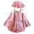 Baby Dior Abiti Rosa Seta  ref.139550