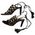 Givenchy Heels Black Deerskin  ref.139666
