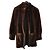 Revillon giacca / cappotto 3/4 - VISONE Marrone scuro