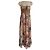 Nanette Lepore Gold Seide Maxikleid Golden