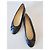 Chanel bailarinas nuevo cuero gris - vista 2