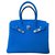 Hermès Birkin 30 Sansibar / Malachit Blau Leder  ref.139862