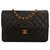Timeless Chanel Handtaschen Schwarz Leder  ref.139961