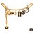 rare!! 1990's Moschino Gilt Charm Belt Golden Gold-plated  ref.139980