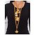 Selten!! 1990's Moschino Gilt Charm Gürtel Golden - Ansicht 2