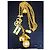 Selten!! 1990's Moschino Gilt Charm Gürtel Golden - Ansicht 5