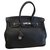 Birkin Hermès Handbags Black Leather  ref.139990