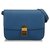 Céline Celine Blue Classic Classic Box Bag Azul Cuero  ref.140113