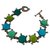 Yves Saint Laurent bracelet Light green Turquoise Metal Glass  ref.140134