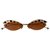 fendi DEFENDER Nuovi occhiali da sole a pois Multicolore Metallo  ref.140145