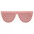 FENDI DEFENDER Gafas de sol rosadas NUEVO 2019 Metal  ref.140148