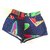 Versace Mini Shorts Vintage Multicolores Algodón  ref.140183