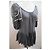 New Manoush graues Top mit Pailletten. S - Ansicht 3