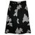 New Clements Ribeiro black silk calf-length patterned skirt. IT 40  ref.140195
