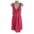 Temperley London Coral Pink silk dress  ref.140364