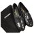 Chanel negro lentejuelas pisos mocasines UE36.5  ref.140389