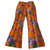 Pantalon Gucci Soie Laine Viscose Orange  ref.140404
