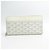 Goyard White Matignon Long Wallet Grey Leather Cloth Cloth  ref.140417