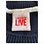 Sailor Mesh Lacoste Live Stripe Chenille Größe 3 Marineblau - Ansicht 3