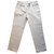 Yves Saint Laurent Pantaloni di cotone bianco  ref.140510