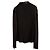 Autre Marque Blusa in velluto plissé e raso nero - vista 2