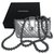 Rare Mini Bag w/Chanel box Silvery Metallic Leather  ref.140548