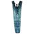 Just Cavalli Vestido estampado de pitão Azul Impressão em python Viscose  ref.140565