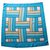 Balenciaga Turquoise silk scarf  ref.140566