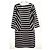 Gestreiftes Kleid Vince Camuto schwarz Weiß Beige - Ansicht 5