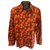Paul Smith Shirts Orange Cotton  ref.140591